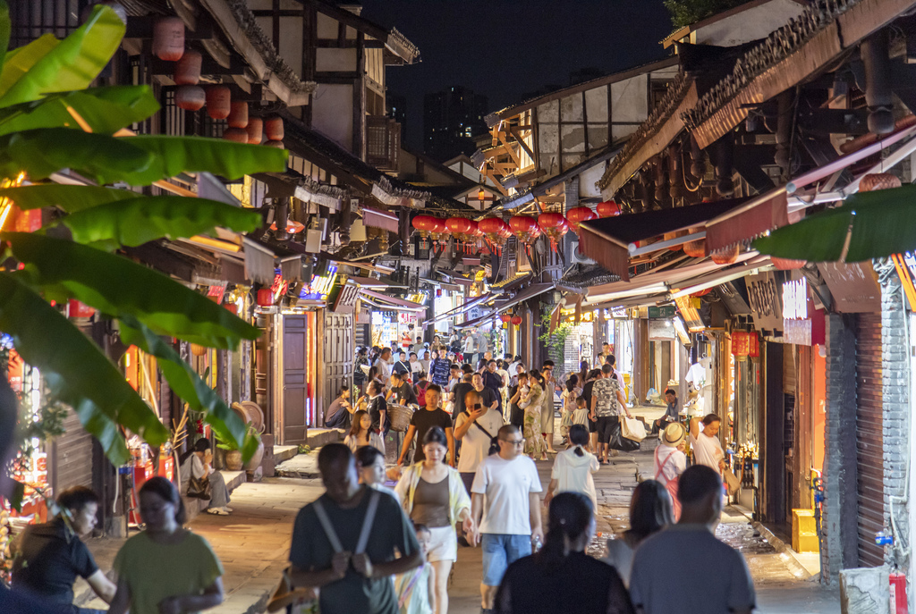 沙坪坝：夜经济持续升温