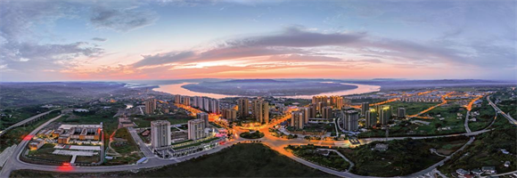 江津区白沙镇一江两岸。白沙镇供图 第1眼TV-华龙网发