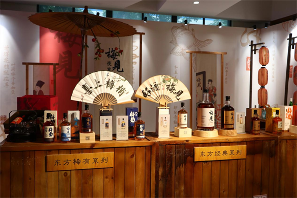 江记酒庄系列产品。白沙镇供图 第1眼TV-华龙网发
